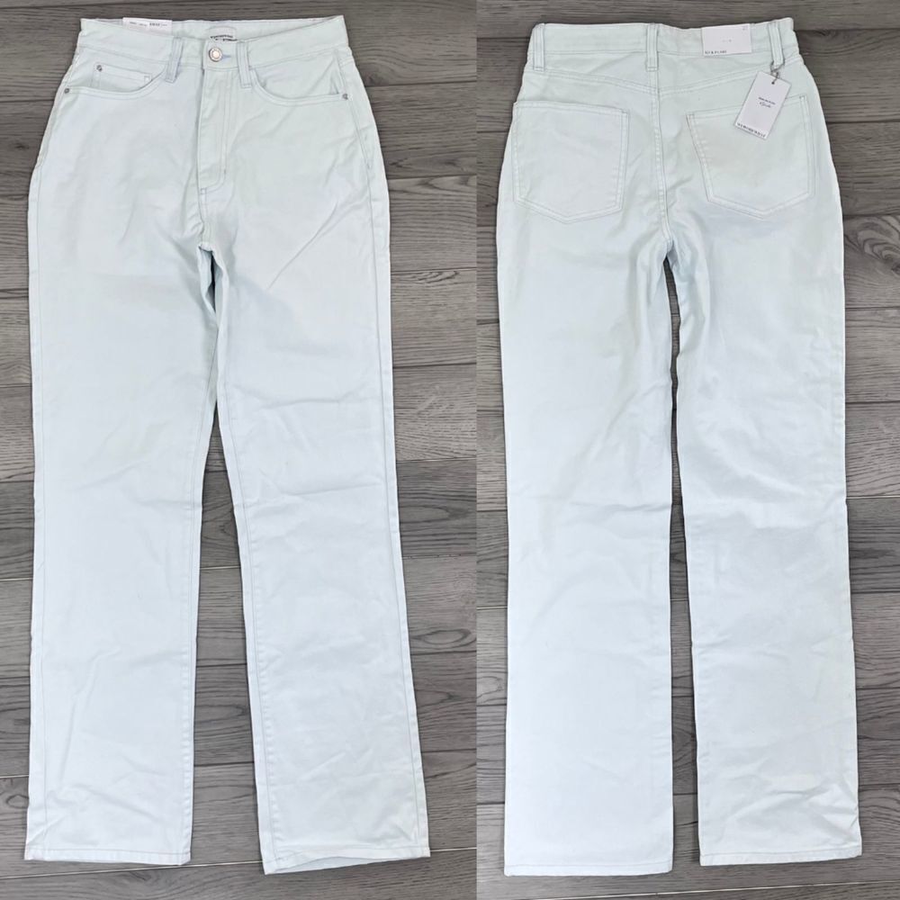 WeWoreWhat Size 27 Super Bleached Kick Flare Wide Leg High Rise Denim NEW Jeans